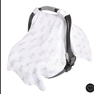 Aiden & Anais Infant Sleep Bag SM, Car Seat Cover “Hello Elephants” changing pad